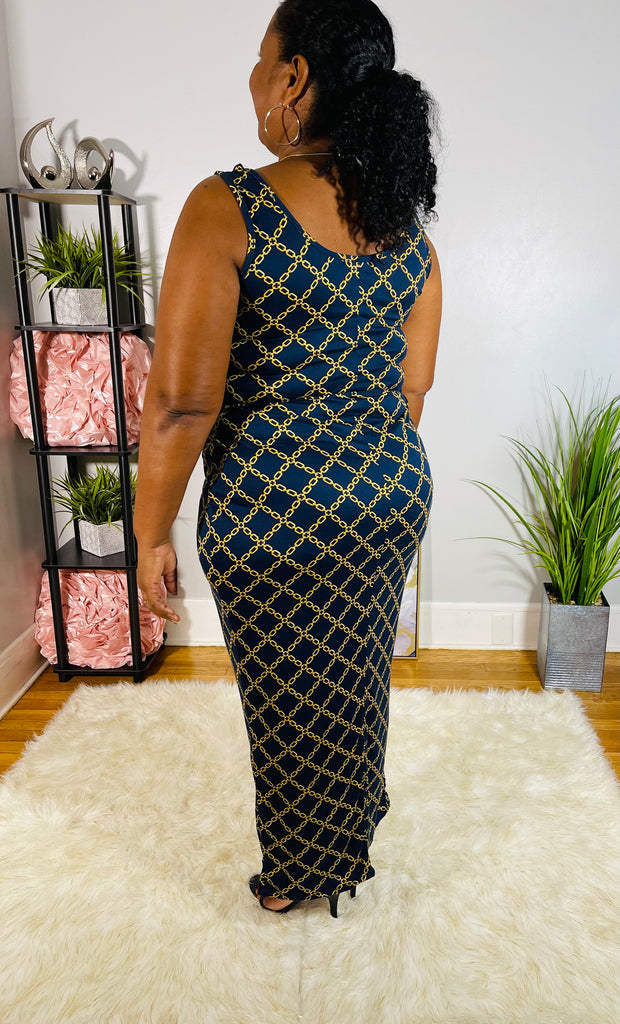 A XL PLUS Size SLEEVELESS TIE FRONT DRESS - EvrySeason